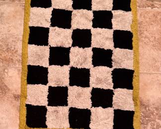 MacKenzie-Childs Small Rug. Measures 21" W x 36" L. 