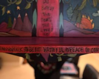 Sticks & Object Art & Furniture Mirror. Measures 44" W x 50" H. Photo 2 of 2. 