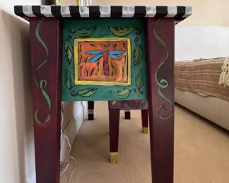 Sticks & Objects Art & Furniture Vanity Set. Measures 46" W x 21" D x 72" H. Photo 4 of 4. 