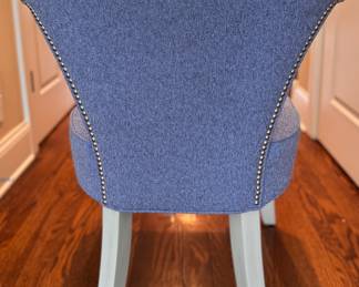 Set of 4 Dining Chairs with Nailhead Trim. Photo 2 of 4. 
