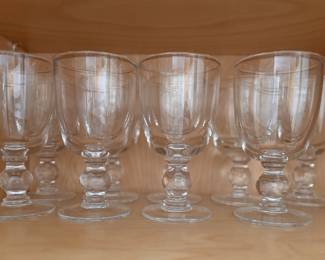 Glassware. 