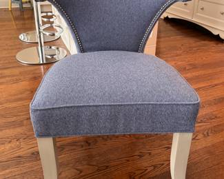 Set of 4 Dining Chairs with Nailhead Trim. Photo 1 of 4. 