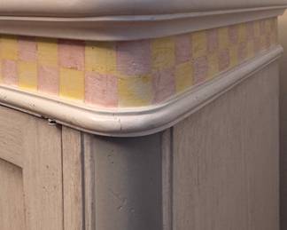 MacKenzie-Childs Sideboard / Credenza / Console. Measures 97" W x 15" D x 34" H. Photo 4 of 5. 