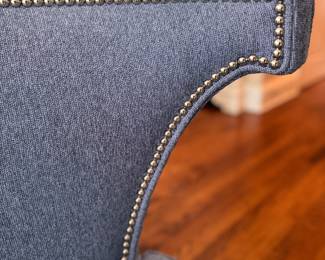 Set of 4 Dining Chairs with Nailhead Trim. Photo 4 of 4. 