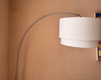 Art Floor Lamp with Marble Base. Photo 1 of 2. 