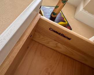 Crate & Barrel Armoire / Media Cabinet. Measures 42" W x 25" D x 46" H. Photo 3 of 3. 