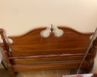 cherry cannonball full bedframe