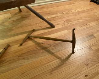 antique niddy noddy yard skein winder