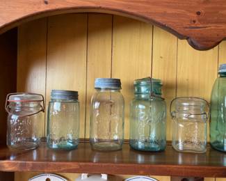 vintage jars