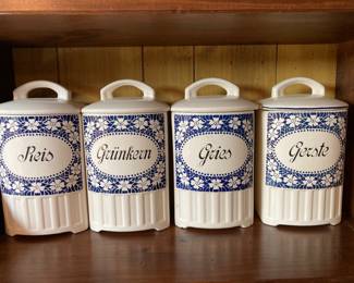German spices set