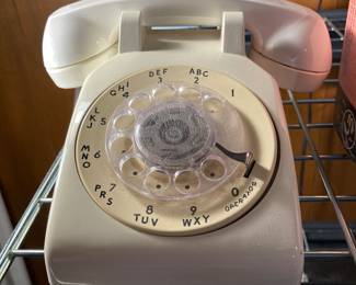 old-school rotary phone