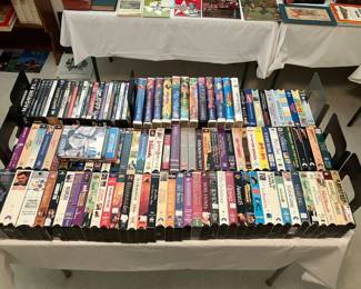 VHS tapes