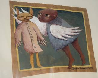 original Christine Brennan Artwork (lithos & paintings, fun and fabulous!!)