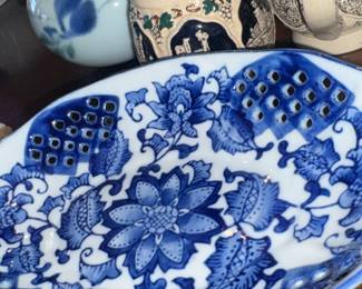 German mugs and Chinese porcelain