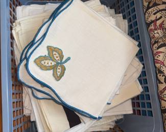 Hand sewn napkins