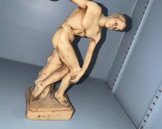 Santini Resin (repro?) Discus Thrower Discobolus 