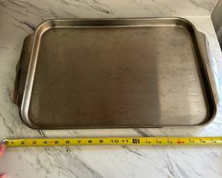 S49 - $90. Hestan Half Sheet Pan. Measures 13" x 18" x 1"(Retail is $150 new)
