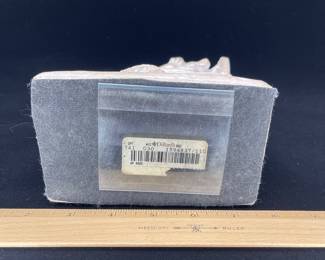 K8 - $20. Vintage Austin Productions sculpture Mother and Child. No chips or cracks noted. Measures 5”w x 3”d x 6”t.