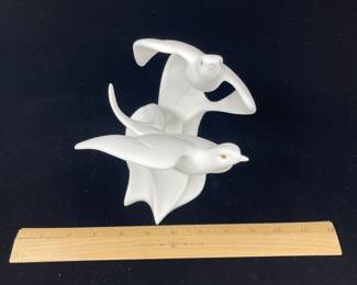 K11 - $35. Lenox "Wind Dance" sculpture. Made of fine bone china. Part of the National Audubon Society collection.