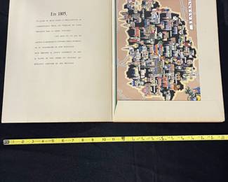 S39 - $75. Set of 5 "Les Provinces Belges". Steudebaker, Porsche, Volkswagon. Prints measure 15.75" x 11.5"