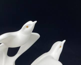 K11 - $35. Lenox "Wind Dance" sculpture. Made of fine bone china. Part of the National Audubon Society collection.