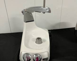 S32 - $500. Ankarsrum Assistent Original Stand Mixer. Model AKM6230GW. White with Stainless Bowl. Barely used!