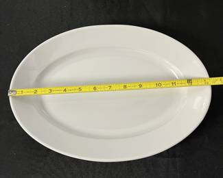 S28 - $1,150. Apilco Porcelain White. Made in France. Complete Service for 8 in Excellent Condition. (William Sonoma retail is just over $2000.)