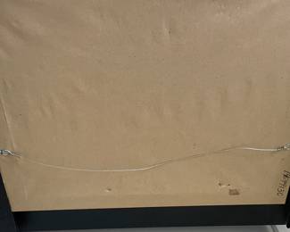 K25 - $150. Black and white horse art. Limited Edition print signed/numbered. Measures 27.5”w x 21.5”t.