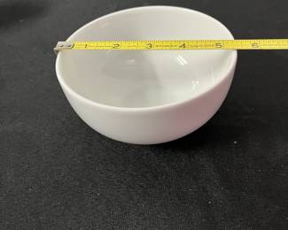 S28 - $1,150. Apilco Porcelain White. Made in France. Complete Service for 8 in Excellent Condition. (William Sonoma retail is just over $2000.)