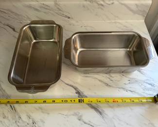 S51 - $50 Each. Stainless Loaf Pan 9" x 5" x 2.75" (Retails for $90 each)