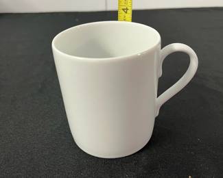 S28 - $1,150. Apilco Porcelain White. Made in France. Complete Service for 8 in Excellent Condition. (William Sonoma retail is just over $2000.)