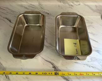 S51 - $50 Each. Stainless Loaf Pan 9" x 5" x 2.75" (Retails for $90 each)