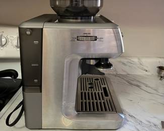 B14 - $350. Breville Espresso Machine with Grinder. Model BES870XL / E. Brushed Stainless Steel. Only used a couple times. In excellent, like new condition (retails for $682)