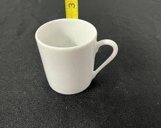 S28 - $1,150. Apilco Porcelain White. Made in France. Complete Service for 8 in Excellent Condition. (William Sonoma retail is just over $2000.)