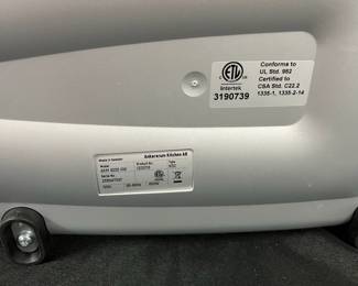 S32 - $500. Ankarsrum Assistent Original Stand Mixer. Model AKM6230GW. White with Stainless Bowl. Barely used!