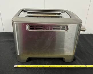 S5 - $225. Wolf Gourmet 2 Slice Extra Wide Slot Toaster. Model #WGTR102S.