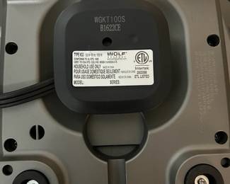 S5 - $225. Wolf Gourmet 2 Slice Extra Wide Slot Toaster. Model #WGTR102S.