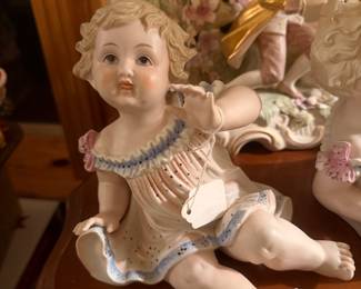 Excellent example of vintage porcelain piano baby 