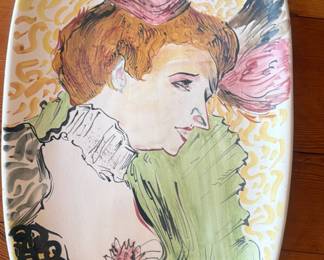 Rare wall are hanging. Numbered pieces . We have the pair. 