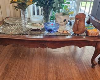 Coffee Table with matching end tables