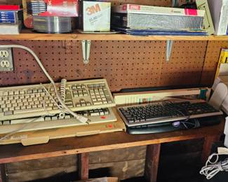 Computer supplies incl 8bit peripherals  