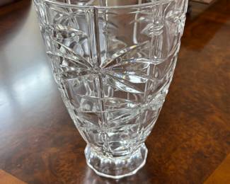 Crystal vase by "Shannon"