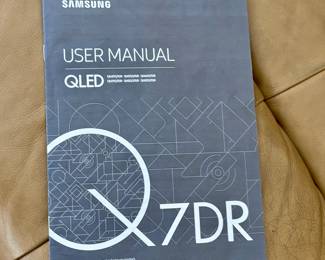 Samsung QLED 82" manual