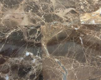 Details of top of dresser by Thomasville