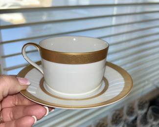 Faberge "Agathon" cup and saucer