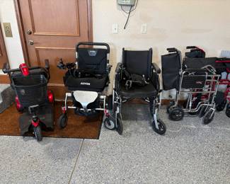 Power wheelchair to basic chairs 