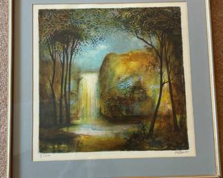 Numbered, signed Litho