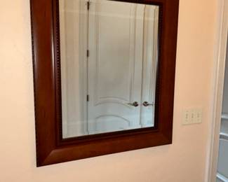 Framed mirror