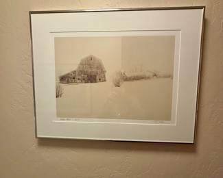 Wall art signed and number