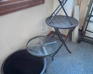 Misc  patio accent tables